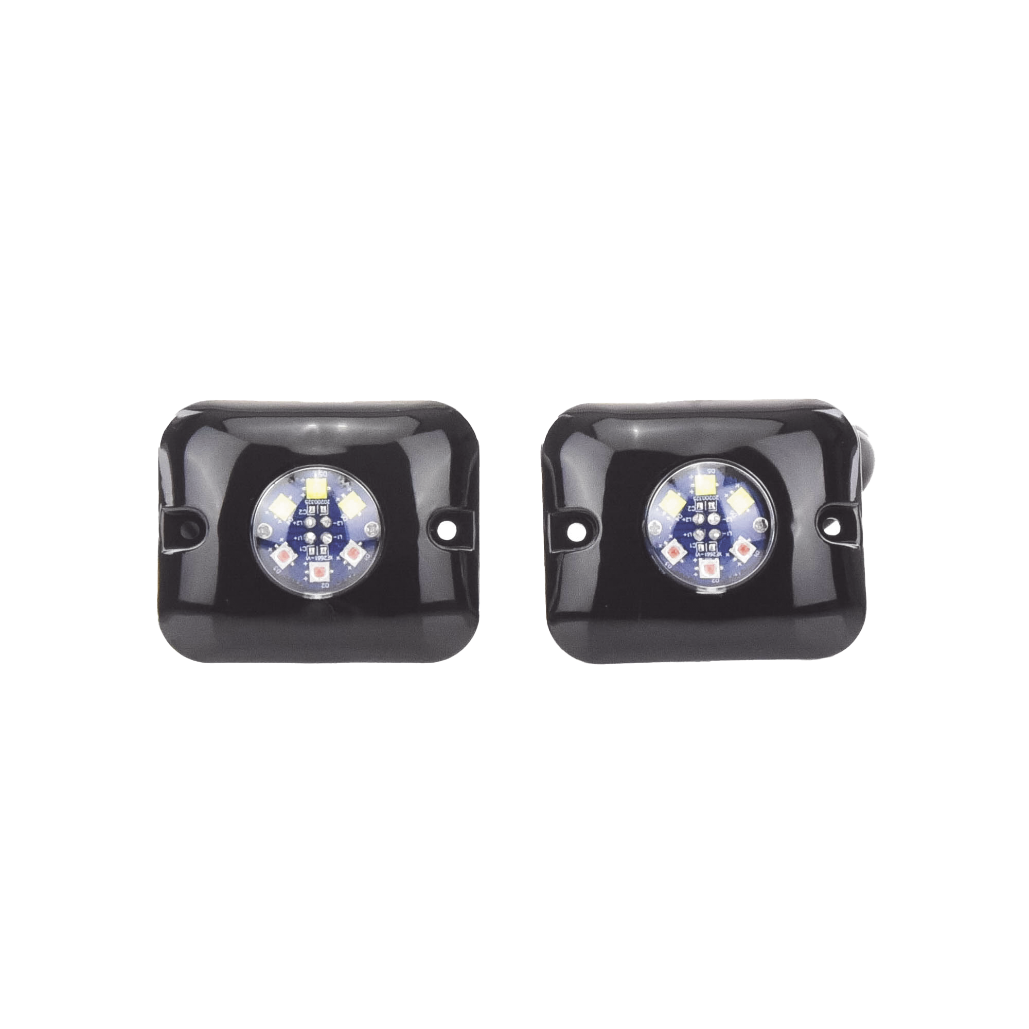 X12AW|Estrobos Ocultos de 6 LED, Color ?ímbar / claro